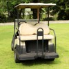 BETOOLL Golf Cart Wide Panoramic Rear View Mirror for Ez