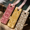CONCHLERY 16 Sheets Tree Clay Texture Mat Lace Element 4x2.6