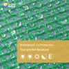 GUARD SHIELD Clear Green Tarp Heavy Duty 6x8 Feet Waterproof