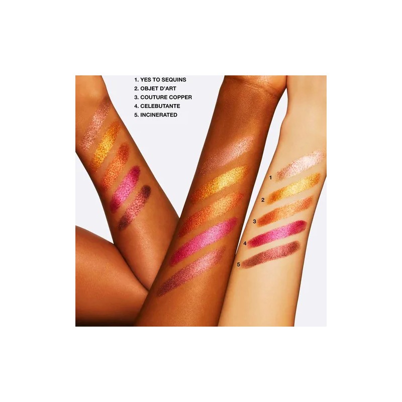 Mac sombra para ojos con brillo dazzleshadow extreme