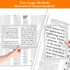 5X Silver Magnifying Glass for Reading