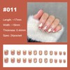 【NEW ARRIVALS!】 Press on Nails French Tip Bling Coffin Short