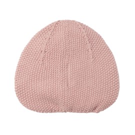 Nordic Coast® Baby Turban Knitted - Baby Hat Dusky Pink - 100% Oeko Tex Cotton - 6-12 Months - Knitted Hat Headwear Girls