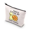 Snails Lover Gifts Snails Makeup Bag Funny Snail Gifts Snails