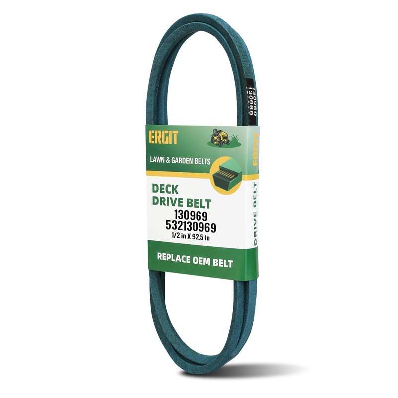 ERGIT 130969 Drive Belt 1/2-in x 92.5-in Replacement for 130969