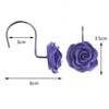 FINROS 12 PCS Home Fashion Decorative Anti Rust Shower Curtain