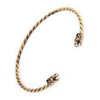 Battle-Merchant Torques Viking Choker Fenris Bronze Corded Wolf Bronze Collar