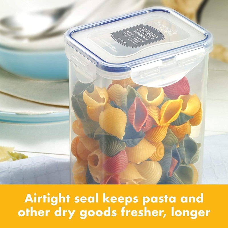 Lock&Lock 43-Fluid Ounce Rectangular Food Container, Tall, 5.4-Cup