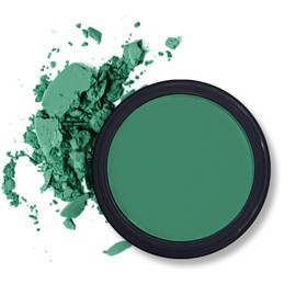 Erinde Single Green Matte Eyeshadow Palette, High Pigmented Eye Shadow Powder, Long Lasting, Ultra-Blendable, Intense Color