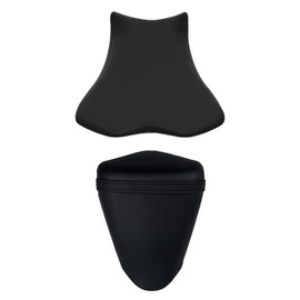 TCMT Black Rider Driver & Passenger Seat Fit For Kawasaki Ninja ZX6R ZX636 2009-2018