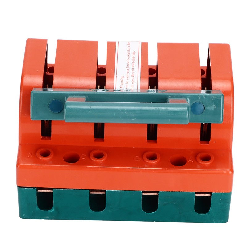 Knife Safety Switch 4P Single Throw 100A AC 380V Terminal
