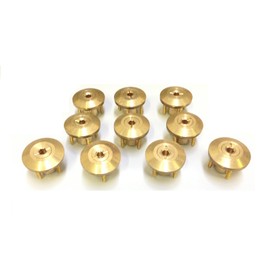Southeastern 10 Pack Swimming Pool Brass Wood Deck Anchor for Pool Safety Cover