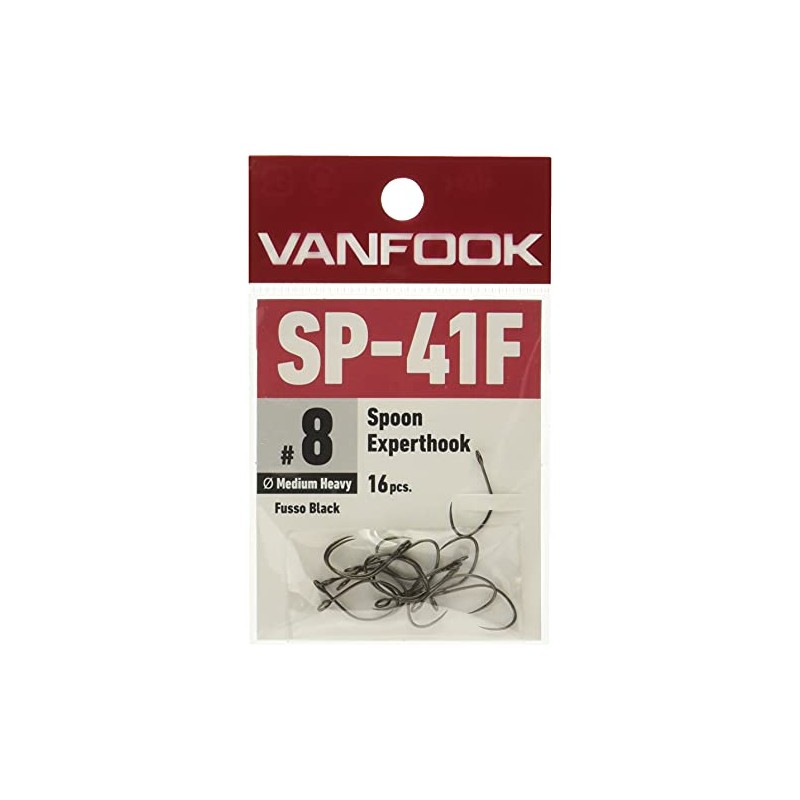Vanfook SP-41F Spoon Expert Medium Heavy 16 Count Fluorine Black