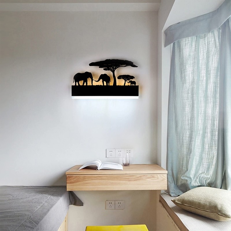 OIUNWLC LED Wall Sconce Lamp Indoor Wall Mounted Light Up