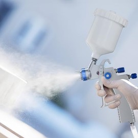 LVLP Air Spray Gun Premium Kit with 1.3/1.5/1.7mm Nozzle & Air Regulator,Automotive Paint Sprayer, for Cars & House DIY Painting Gun