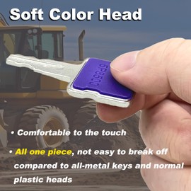 CAT Keys for Heavy Equipment Key Caterpillar CAT E200B E320 E312 E70B E330 5P8500 Excavator, Pack of 10