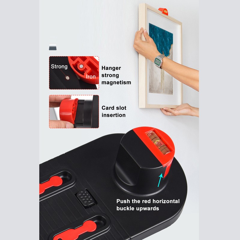 Picture Hanging Kit Telescopic Precise Positioning Photo Frame Wall Hanging
