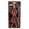 Brüder Mannesmann M10850 3-Piece Precision Mechanic Pliers Set