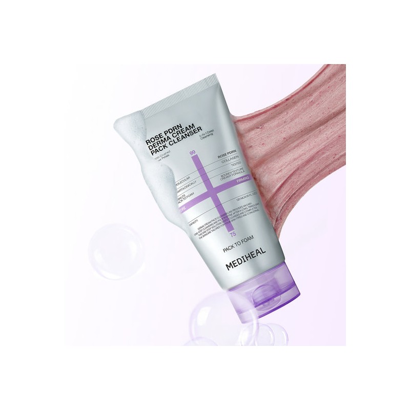 Mediheal NEW 1+1 Derma Cream Firming Pack Cleanser (PDRN/Madecassoside Cross-Selection)