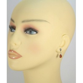 BALTIC AMBER STERLING SILVER 925 Earrings Droop Dangle NATURAL Gemstone Amber Cognac Jewellery For Woman Earrings Sterling Silver