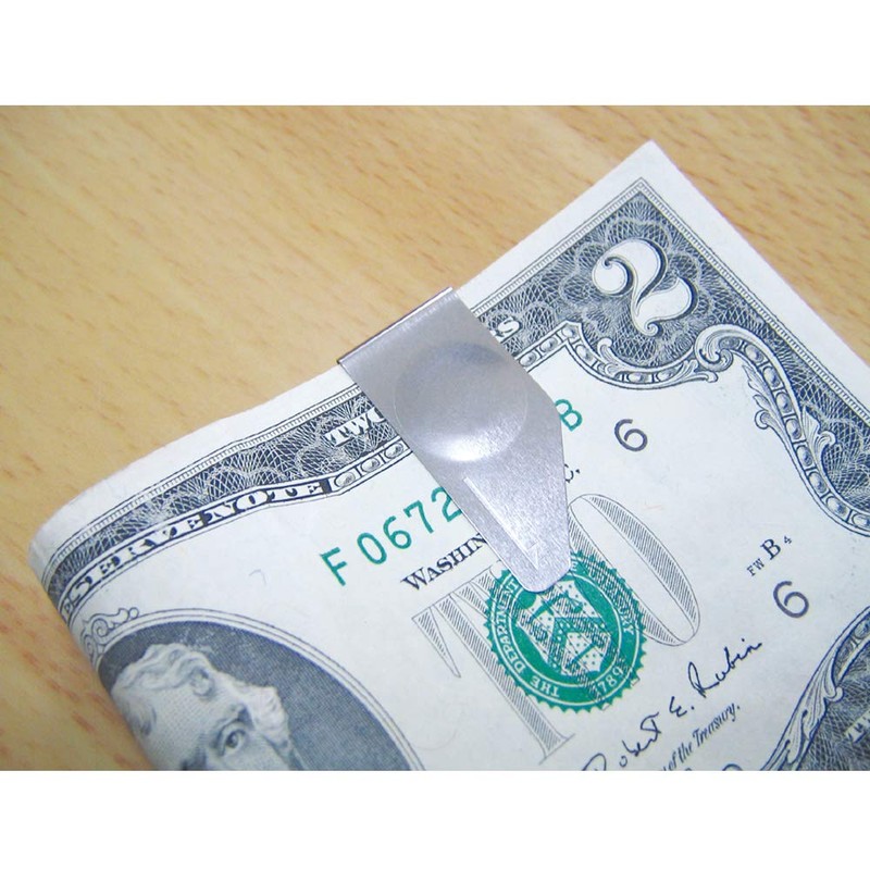 TOHKIN PC-8S Putchin Clip, Silver, Pack of 8