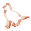 Sitting Tonkinese Cat Copper Cookie Cutter