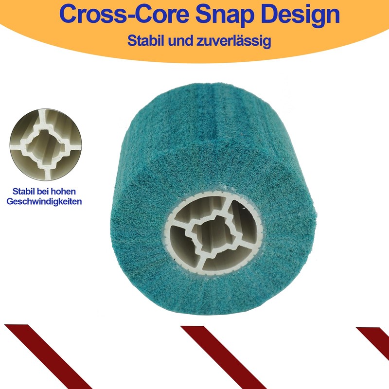 Sanding Roller Brush, Nylon Brush, Sanding Sleeves for Sanding Roller