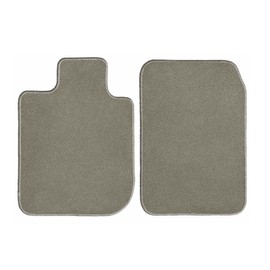 GG Bailey D2724A-F1A-GY Front Set Custom Fit Floor Mats for Select Honda Civic Models - Nylon Fiber (Grey)