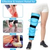 Relief Expert Large Leg Ice Pack Wrap – Reusable Gel