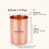 SAJTOX Pure Copper Tumblers for Drinking – Ayurvedic Health Pure
