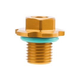 Aferrizu Aluminum Alloy Engine Oil Fill Cap for Can-Am Ryker 600 900 Sport Rally Edition All Models Accessories 2015-2025 Trike Engine Oil Fill Cap Replaces (Yellow)