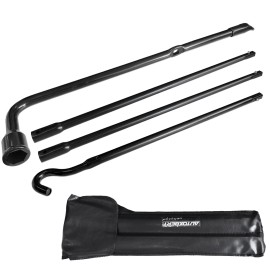 AUTOXBERT Spare Tire Jack Handle Wheel Lug Wrench For 2004~2016 Ford F150 Tire Repair Tool