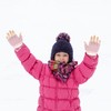 ALLY-MAGIC Kids Fingerless Gloves Convertible Flip Top Gloves Winter Warm
