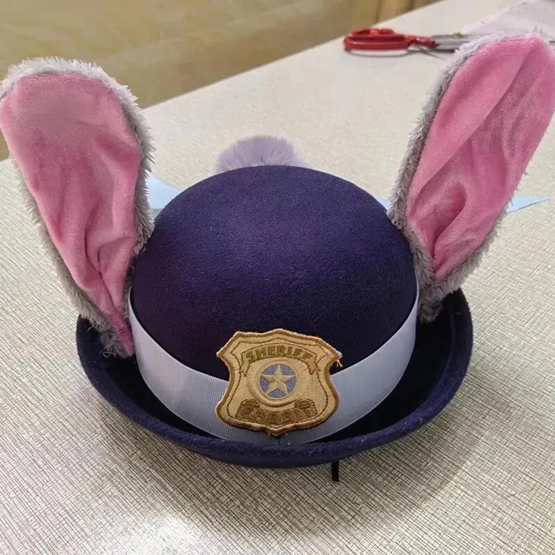 Sombrero Judy Hopps Estilo Policía Con Detalle De Lazo Y