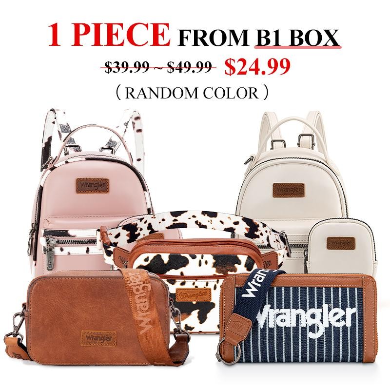 Wrangler Western Collection Mystery Bags:_Moo Moo*3-99.99