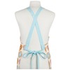 Jubilee Danica Apron, White, Cotton, Full-Length, Donuts Themed for Home