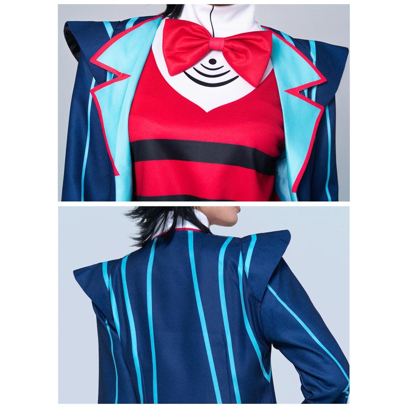 OSIAS Upgraded Hazbin Hotel Vox Cosplay Costume(XXL)