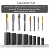 Tap Socket Set – 70500, 8-Piece Tap Sockets for 1/4"