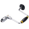 LikeLion Professional Carpenters Bit Brace Hand Crank Drill with 12-Inch