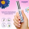 Blossom Scented Moisturizing and Hydrating Shimmer Sparkle Lip Oil, Infused