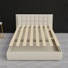 Treaton, 0.68-Inch Heavy Duty Vertical Wooden Bunkie Board/Bed Slats, Full,