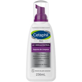 CETAPHIL PRO AC Dermacontrol 1 pz 236 ml Reduce los Niveles de Sebo Recomendada por Dermatlogos para Piel Sensible