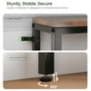 FLORIHOMA 78.7" Behind Couch Table with Fast Charging Station, 7.1"