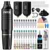 ITATOO Tattoo Gun Tattoo Kit, Wireless Tattoo Machine with 2PCS