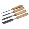 Sevender 4PCS Carpenter Chisel Wood Chisel with Wooden Handle and