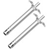 Pack of 2 Easy Grip Waterproof Stainless Steel Gas Lighter