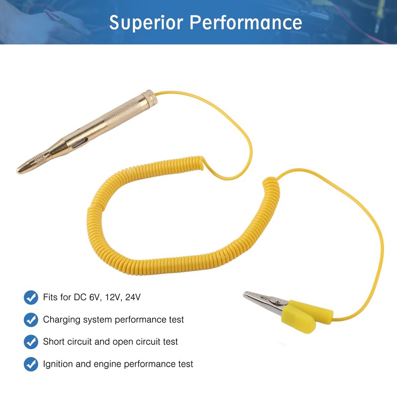 TKSE Car Circuit Tester, Car Vehicle Circuit Tester DC 6V