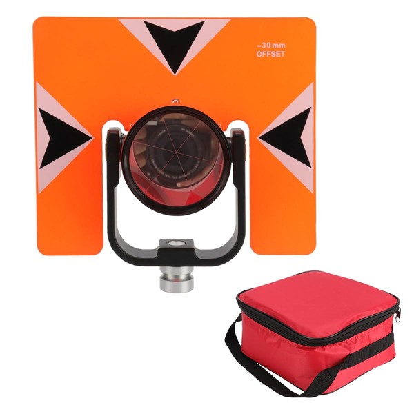 Single Tilt Prism for Total Stations - Durable All-Metal Surveying