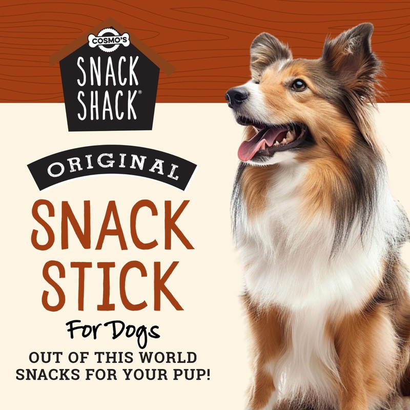 Cosmo's Snack Shack Pork Meat Sticks for Dogs - Original