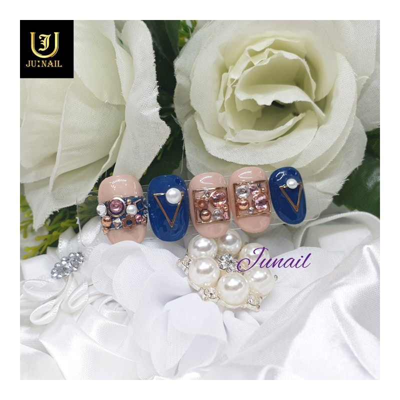  You and I handmade nail tips - Short ballerina